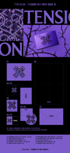 TXT 7th Year: A Moment of Stillness in the Thorns 7º Mini Álbum [Versión TENSION] Photobook, CD, Photocard, Postcard, Póster, K-Pop - Product Image 2