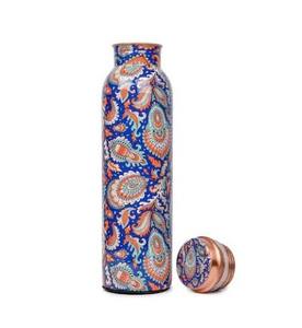 Venta caliente 330 GM Botella de cobre con estampado térmico 1 L, Beba con estilo con cada sorbo, Botella de cobre de 1L con diseño impreso 1 LTR - Product Image 6