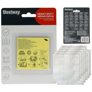 Lot de 10 kits de réparation autocollants pour matelas pneumatiques et piscines – Solutions de réparation faciles - Product Image 6