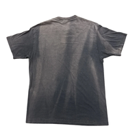 T-shirt Oversize en Jersey 100% Coton Gris Anthracite Délavé Style Vintage, Doux, Streetwear, Logo Personnalisé OEM ODM
