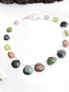 Cuentas de Turmalina Multifacética en Forma de Pera, Piedra Preciosa Natural, Piedra Preciosa para la Elaboración de Joyería Fina - Product Image 6