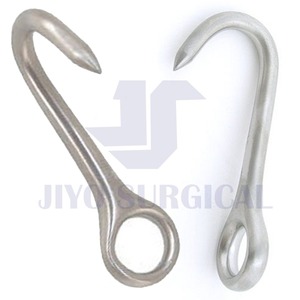 Anzuelo de Ojo Ciego |   Instrumento Quirúrgico Oftálmico |   Retractor Ocular de Acero Inoxidable de 8 y 6.5 Pulgadas - Product Image 6