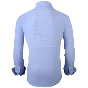 เสื้อเชิ้ตมีกระดุมสำหรับผู้ชายเสื้อดาวน์แบบติดกระดุมดีไซน์ใหม่ - Product Image 2