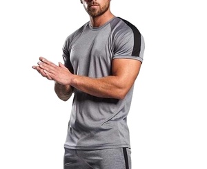 Último diseño 2025 camiseta de hombre 70% algodón 30% poliéster camiseta logotipo personalizado buena calidad camiseta de hombre - Product Image 1