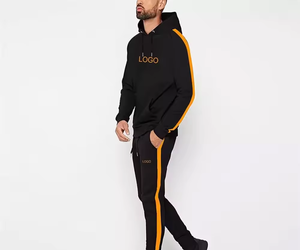 Ensembles personnalisés pour hommes, survêtement deux pièces, survêtement pour hommes en gros, survêtement de sport, pantalon de survêtement chez SAMMY WEARS - Product Image 3