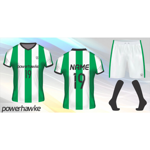 Prohawke Ensemble complet d'uniformes de football élégants avec logo personnalisé Couleur de taille de nom d'équipe pour ensemble d'uniformes de sport pour garçons adultes - Product Image 1