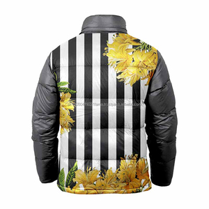 Chaqueta Acolchada Personalizada con Cuello Alto, Logotipo Frontal, Impermeable, Transpirable, Resistente al Viento y Ecológica para Unisex de Invierno - Product Image 2