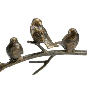 Sculpture de cheval en aluminium plaqué antique moderne, art de luxe fait main, décoration de table, statue polie - Product Image 1