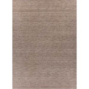 Tapis en laine tissé à la main gris et noir Hwl-13015, tapis rectangulaire moelleux pour la maison, l'exposition, le couloir, la chambre, le chevet, à rayures - Product Image 1