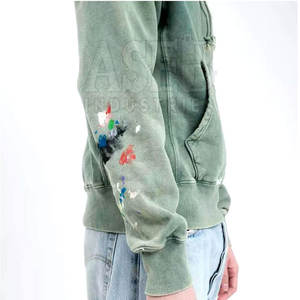 Sweats à capuche grande taille pour hommes 100% coton respirant et quantité minimale de commande bas pour l'hiver à des prix abordables - Product Image 5