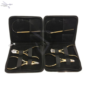 Pince à retirer les extensions de cheveux, crochet de traction, 500 pièces, micro-anneaux, outils de pose de perles, kits d'outils pour les professionnels du coiffage - Product Image 3