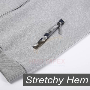 ชุดวอร์มฤดูหนาวน้ำหนักเบาเป็นมิตรกับสิ่งแวดล้อมจากผู้ผลิตมืออาชีพ HMD IMPEX สำหรับผู้ชาย ระบายอากาศได้ดี ผลิตจากผ้าฝ้าย 100% ลายเรียบ - Product Image 4