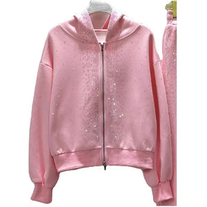 Survêtement Puff Print Rhinestone survêtements de haute qualité sur mesure disponible en tarif de gros dans toutes les couleurs hommes survêtements - Product Image 4