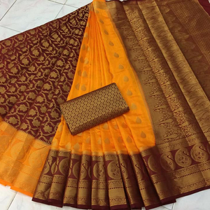 PURE SOFT KANCHIVRAM PETHANI SILK <b>SAREE</b> - Product Image 2