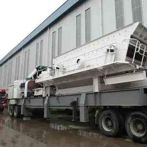 50-400tph High quality single/multi cylinder cone crusher mobile cone crushing plant