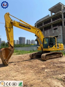 Used KOMATSU PC220 22Ton Crawler Excavator Low Hours Original <b>Paint</b> Good Hydraulic System for Construction Earthmoving - Product Image 2