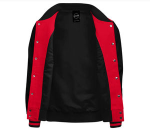 Nouveau design pour hommes sur mesure de haute qualité Bomber Fiber Fabric 2026 College Letterman Varsity Wool Baseball Jackets - Product Image 2