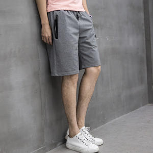 Personnalisé été Fitness Sports Shorts de course pour hommes Shorts de basket-ball sportif solide Polyester Spandex uni teint tricoté - Product Image 3