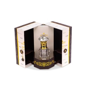 Crown Black Eau De Parfum 100ml Rigid Gift Box With Magnetic Closure High-End Cosmetic Packaging <b>Square</b> Shape - Product Image 2