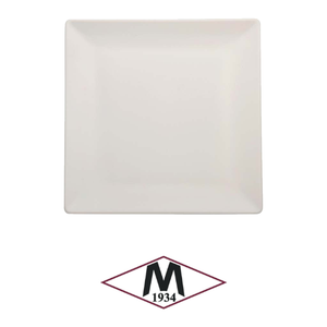 Plato cuadrado de gres blanco Boston M1934 de 24 x 24 cm, suministros de catering para hoteles, vajilla al por mayor. - Product Image 4