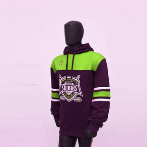 Custom Ice Hockey Hoodies Men Thick Fleece Sweatshirts <b>Personalised</b> Name & Number Warm Winter Hoodie - Product Image 3