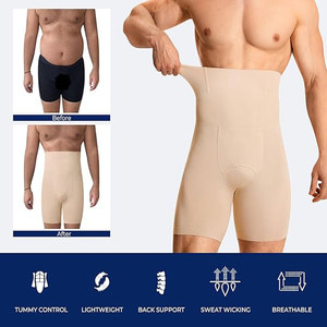 Pantalones cortos de compresión para hombre de peso ligero, ropa de gimnasio de alta calidad, pantalones cortos de compresión cómodos transpirables de tendencia superior con baja tasa - Product Image 4