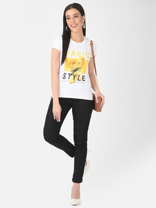 เสื้อถักคอแขนสั้นสำหรับผู้หญิงเสื้อยืดลำลองกันรอยยับแห้งเร็วสำหรับฤดูใบไม้ผลิใหม่2025เป็นมิตรต่อสิ่งแวดล้อม - Product Image 2