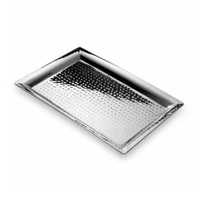 Bandeja de servicio de acero inoxidable pulido personalizada al por mayor, bandeja de comida de alta calidad para uso en restaurantes y catering en todos los tamaños - Product Image 2