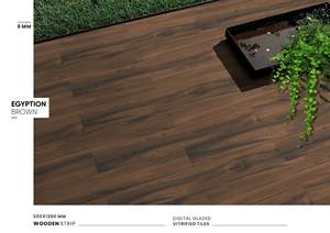 Carrelages de sol en porcelaine aspect bois brillant 20x120cm finition antidérapante - Product Image 2