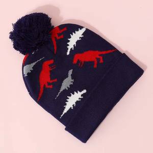 Cintre Impex Manufacture Unisexe Acrylique Tricoté Personnalisé Hiver Bonnets Jacquard Lettres Design pour Hommes - Product Image 2