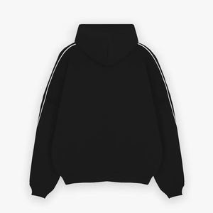Sweat-shirt à capuche pour homme, 100% coton de haute qualité, lourd, hiver, logo personnalisé, coupe classique, poche, 400g - Product Image 6
