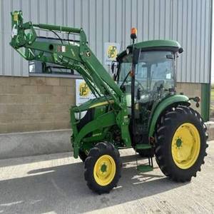 รถแทรกเตอร์จอห์นเดียร์ 4066R มือสอง ขับเคลื่อน 4 ล้อ พร้อมบุ้งกี๋หน้า สำหรับงานไร่และสวน ขาย - Product Image 1