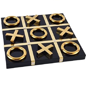 Jeu d'orteil en métal noir de haute qualité avec planche, qualité de temps passé en famille et entre amis, ornement de cadeau parfait pour les enfants - Product Image 4