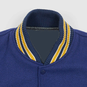 Veste universitaire en cuir sur mesure High Street 2026, haute qualité, neuve, design patchwork baseball et bomber - Product Image 6