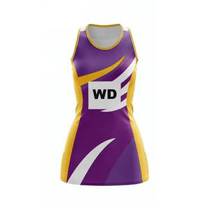 Pakistan Manufacturer Quick Dry Comfortable Polyester Fabric <b>Netball</b> Uniform Low MOQ Cheap Price Lightweight <b>Netball</b> Uniform - Product Image 2