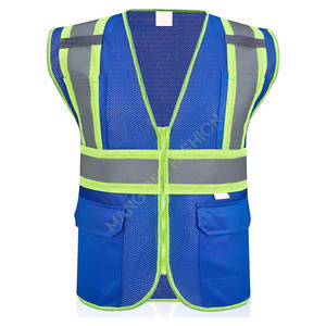 Alta visibilidad Seguridad de tráfico barata Alta visibilidad Chaleco DE SEGURIDAD naranja Ropa DE SEGURIDAD Chaleco reflectante de trabajo - Product Image 1