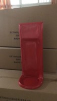 Support d'extincteur portable durable, double et simple, pour un rangement sécurisé en intérieur