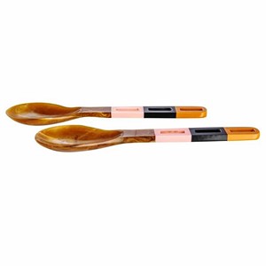 Juego de utensilios de cocina Juego de cocina de madera de 2 Tazones de Venta caliente Hecho EN LA India Incluye juego de servidor de ensalada de madera - Product Image 5