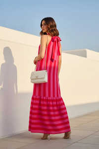 Moderno y elegante vestido de tendencia de encaje natural de noche ropa de playa estilo casual verano Maxi vestidos de cumpleaños a precio al por mayor - Product Image 2