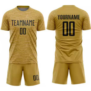 Camisetas de Fútbol Personalizadas con Transferencia de Calor, 100% Poliéster Elástico, Secado Rápido, Antibacterianas, al por Mayor para Entrenamiento de Fútbol para Adultos - Product Image 1