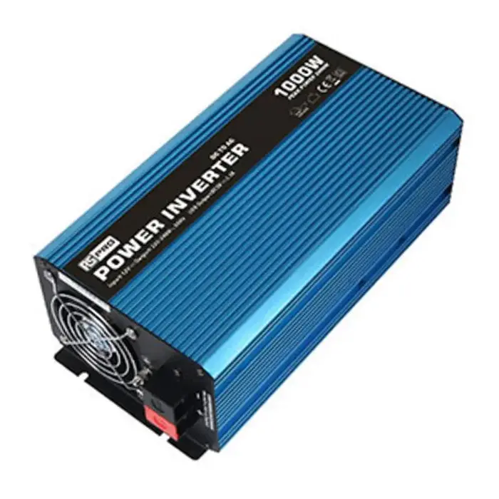 Your Ideal Choice RS PRO Pure Sine Wave 1000W Power Inverter 12V Input 230V Output Efficient Conversion for Electrical Devices