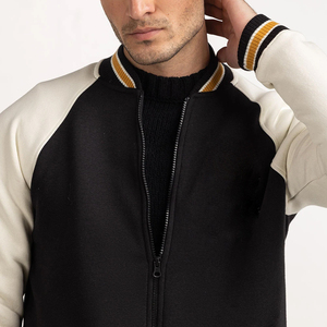Veste de sport de qualité supérieure, streetwear, polyester, manches longues, veste universitaire, prix d'usine, veste de baseball pas chère pour hommes - Product Image 5