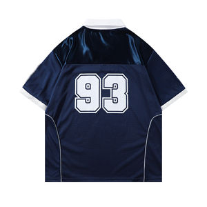 Camiseta Deportiva de Malla Transpirable de Poliéster para Hombre, Personalizada, de Alta Calidad, al por Mayor, para Verano, Fútbol - Product Image 2