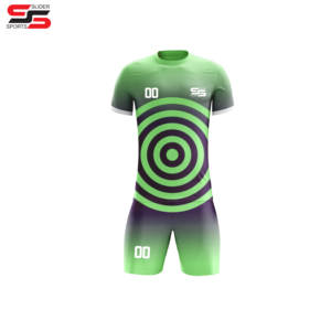 Uniforme de fútbol a precio de fábrica conjunto de manga corta recién llegado uniformes de fútbol de equipo - Product Image 1