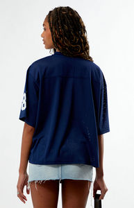 Sublimación personalizada Venta caliente al por mayor impreso béisbol Jersey malla moda en blanco mujeres béisbol Jersey - Product Image 6