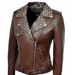 Veste en cuir pour femmes à séchage rapide en gros à vendre en ligne Veste d'hiver en cuir pour femmes, meilleure vente - Product Image 3