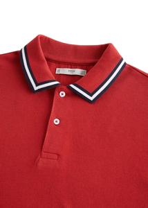 เสื้อโปโลผู้ชายผ้าฝ้าย100% ฤดูร้อนมีกระดุมดีไซน์ให้ระบายอากาศได้ดีผ้าโมดอลคุณภาพสูงทันสมัยซักได้ตามธรรมชาติ - Product Image 4