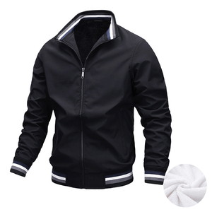 OEM Fabricante Venta al por mayor de encargo de color sólido 100% Poliéster Satén Chaqueta de los hombres transpirable y duradera chaqueta para los hombres - Product Image 4