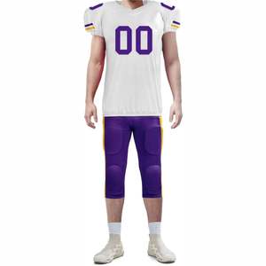 Maillot de football américain unisexe haut de gamme, respirant, à manches courtes, tendance en ligne, pour adultes - Product Image 4