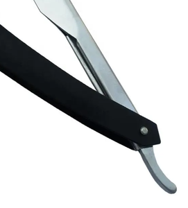 Maquinilla de afeitar de barbero de hoja recta profesional de marca privada al por mayor, maquinilla de afeitar recta de calidad de salón para barberos o hombres - Product Image 2